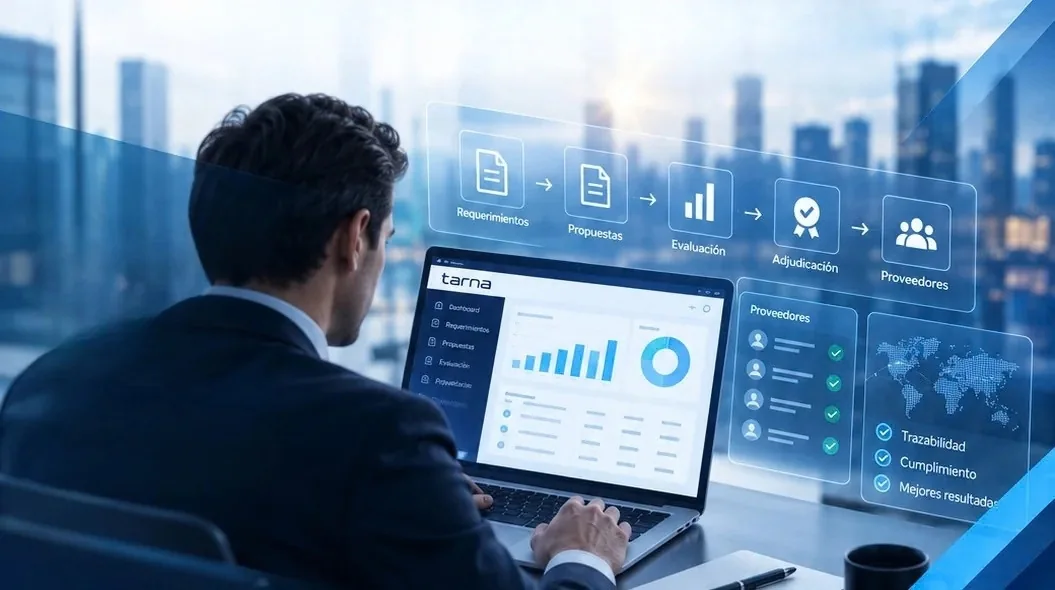 Gestión empresarial digital de propuestas y proveedores